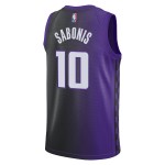Sacramento Kings Trikot Domantas Sabonis Jordan 2023-24 Statement Edition Lila Swingman - Herren